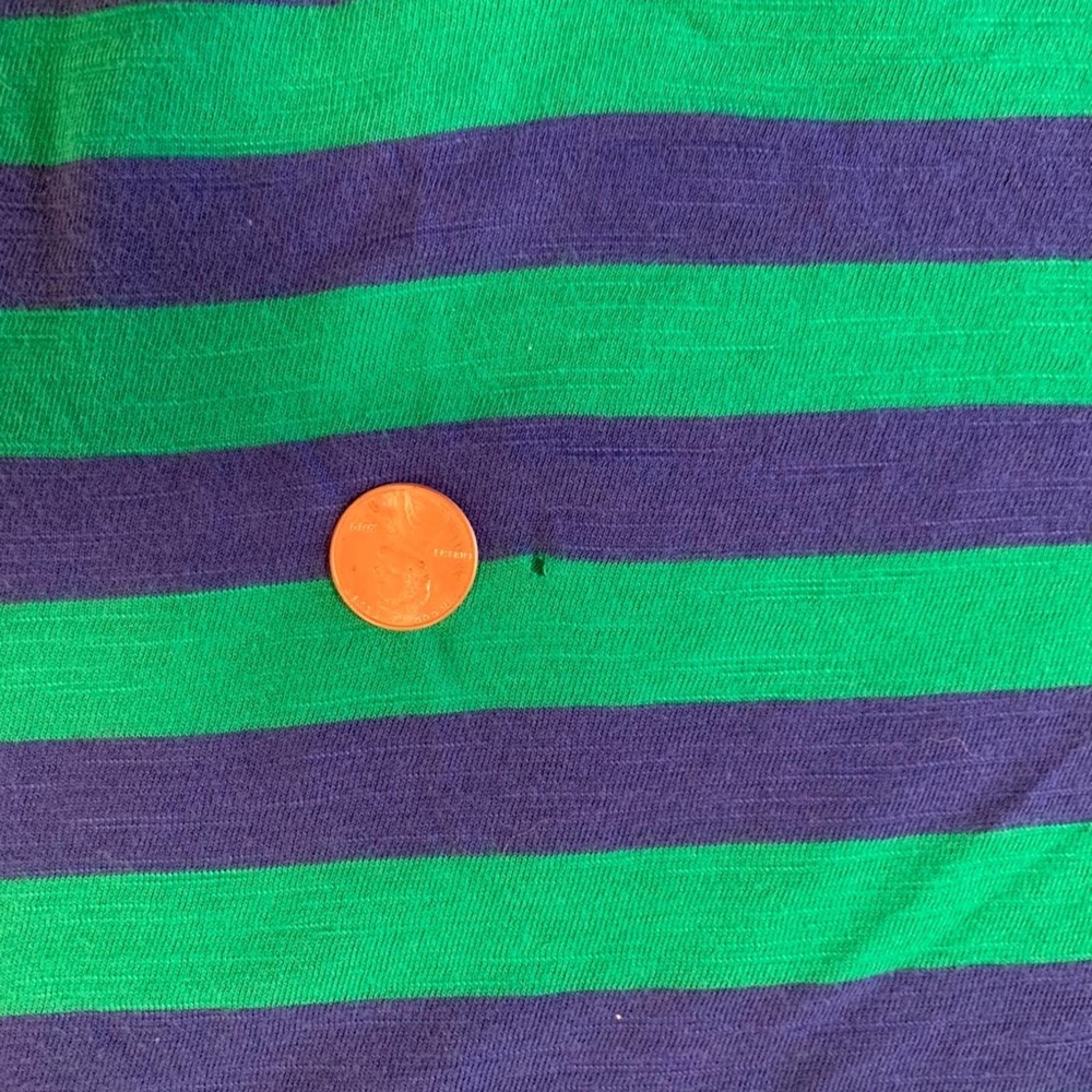 Lilly Pulitzer 3/4 Sleeve Striped Cotton Tee Small - Picture 6 of 7